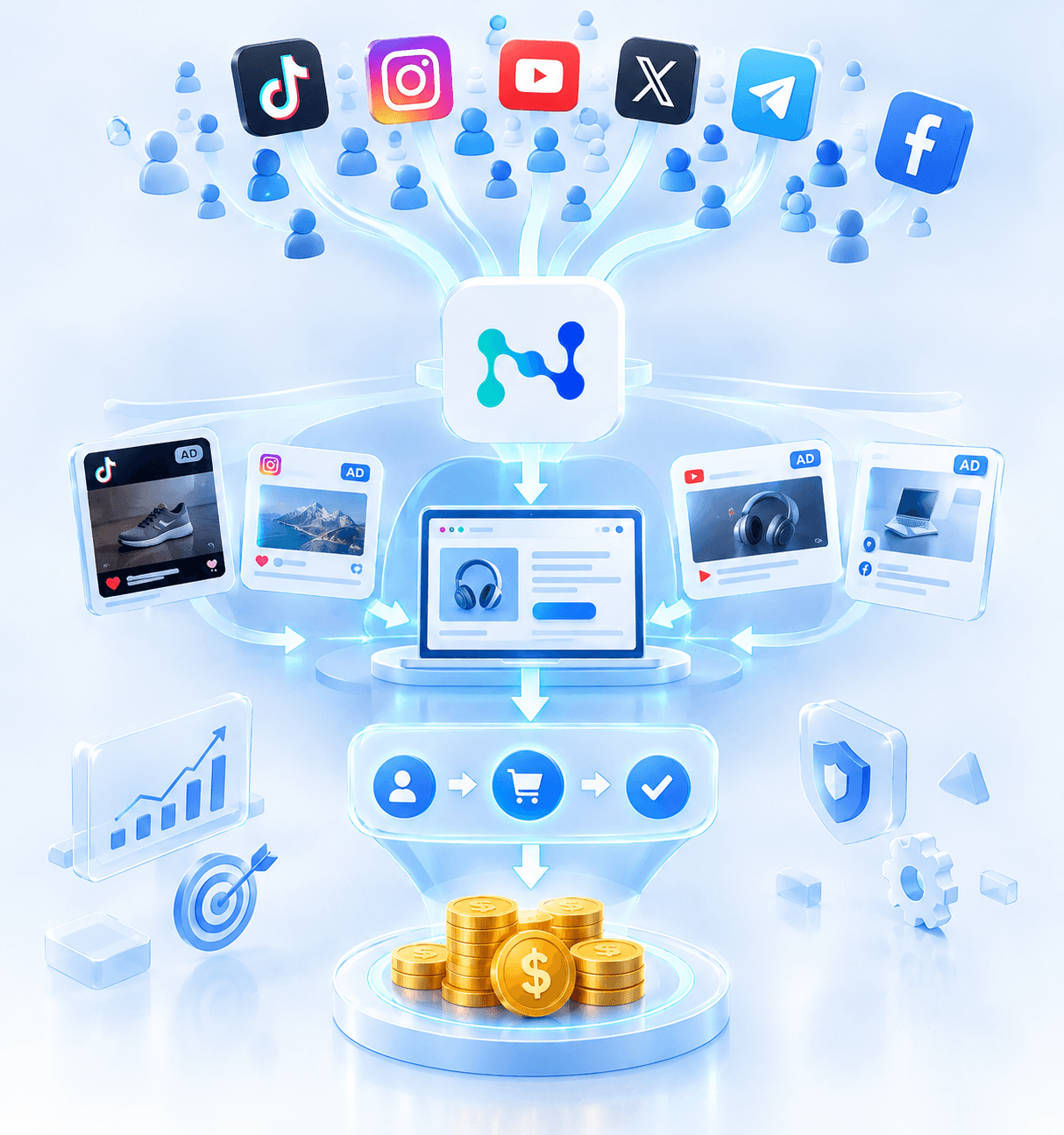 Арбитраж трафика в социальных сетях: заработок, навыки и риски / Traffic arbitrage in social media: earnings, skills, and risks