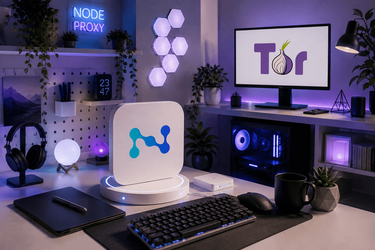 Tor Browser с открытыми настройками подключения и параметрами прокси-сервера / Tor Browser with connection settings and proxy server configuration open