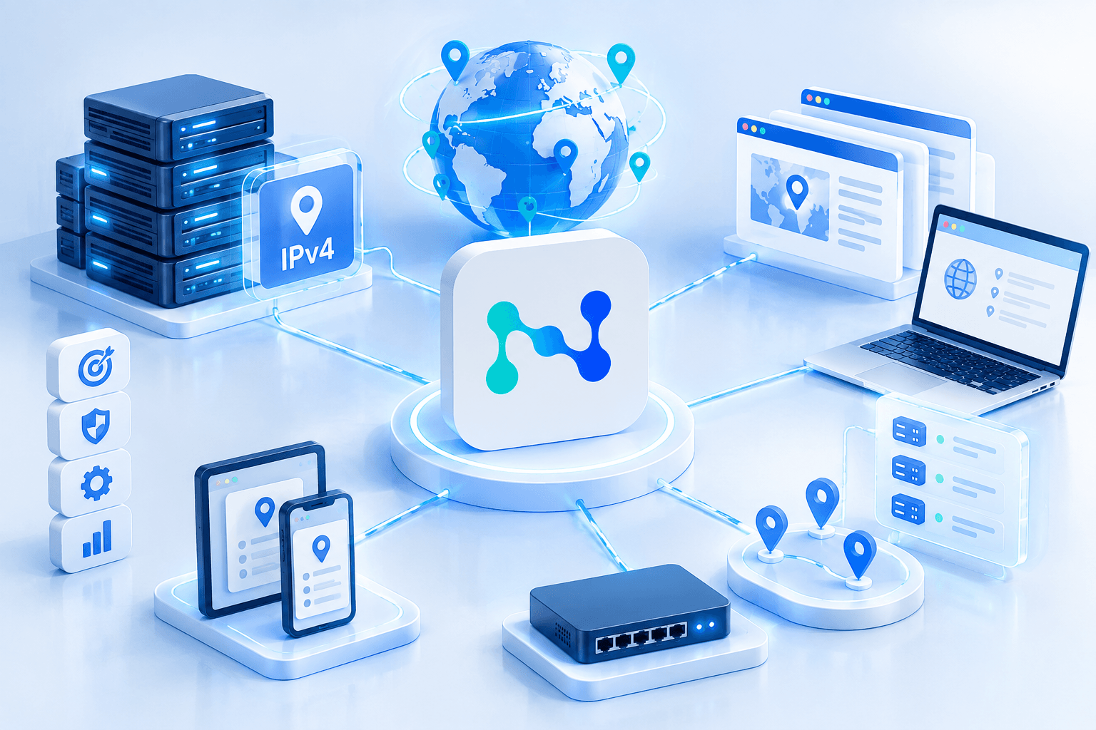 Прокси IPv4: принцип работы, особенности и основные задачи / IPv4 proxies: how they work, key features, and common use cases