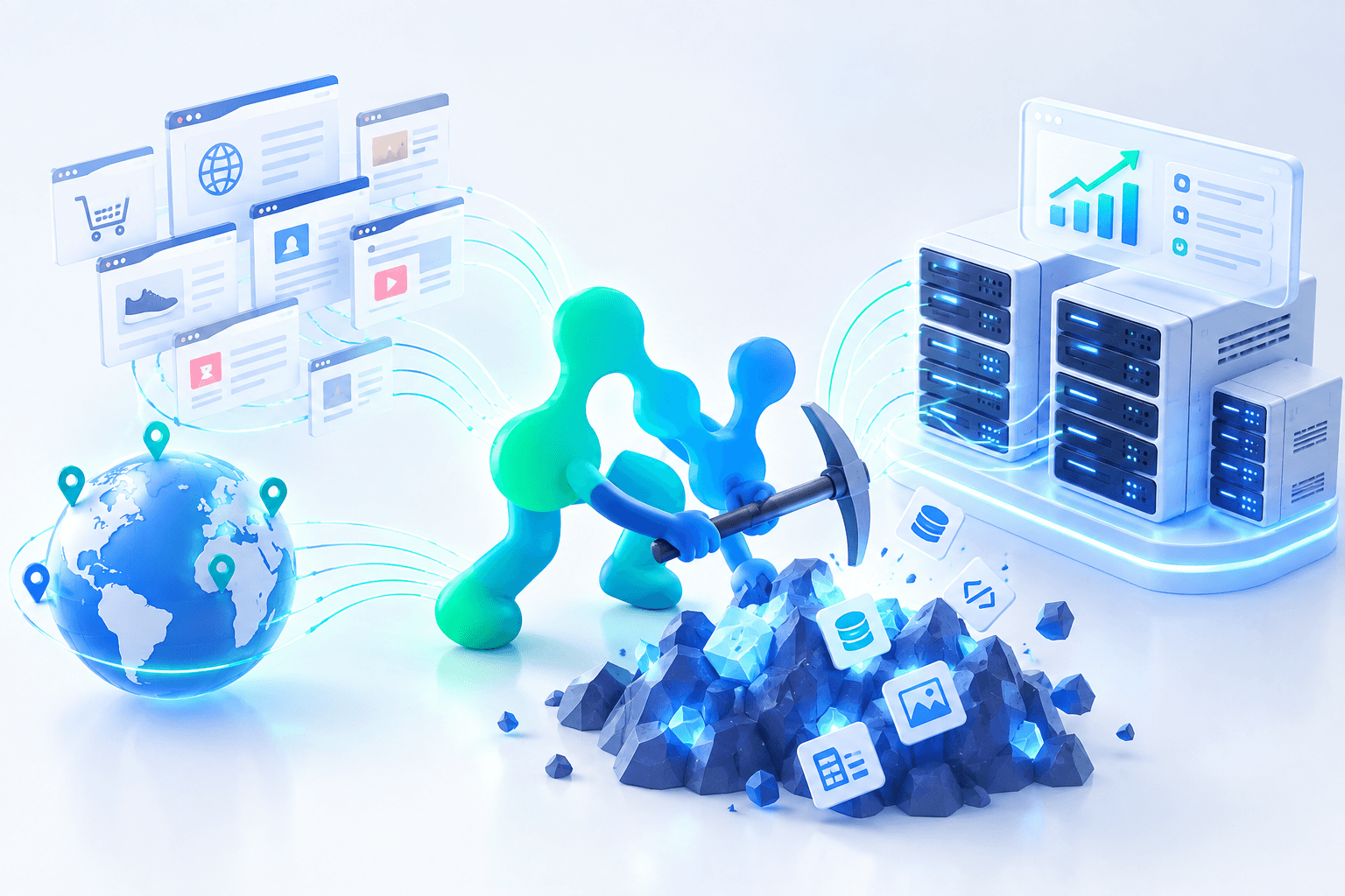 Масштабирование сбора данных для дата-майнинга с помощью прокси / Scaling data collection for data mining with proxies
