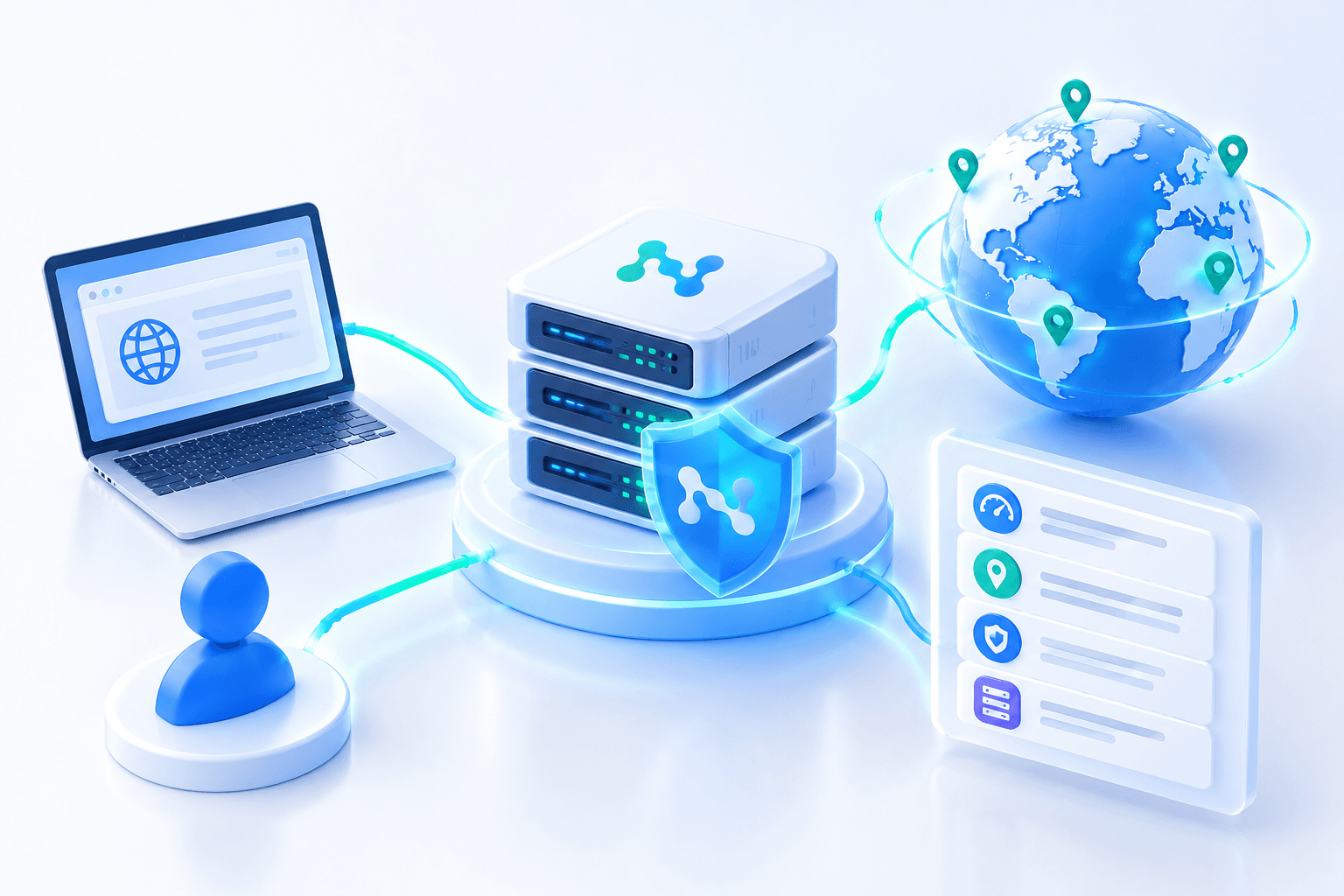 Прокси-сервер: принцип работы, маршрутизация трафика и критерии выбора / Proxy server: how it works, traffic routing, and selection criteria