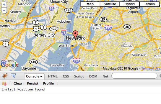 Определение местоположения пользователя с помощью Geolocation API / Determining the user's location using the Geolocation API