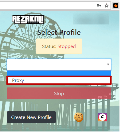 Запуск браузерного профиля с настроенным прокси в Aezakmi Browser / Launching a browser profile with a configured proxy in Aezakmi Browser